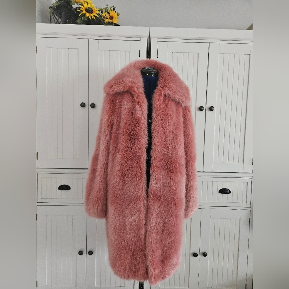 Michael Kors Pink Teddy Jacket